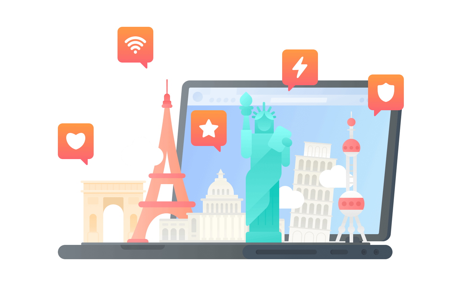 在乍得连接到中国的代理 - 翻回VPN